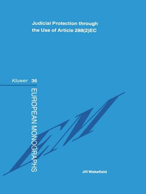 cover image of Judicial Protection through the Use of Article 288(2)EC